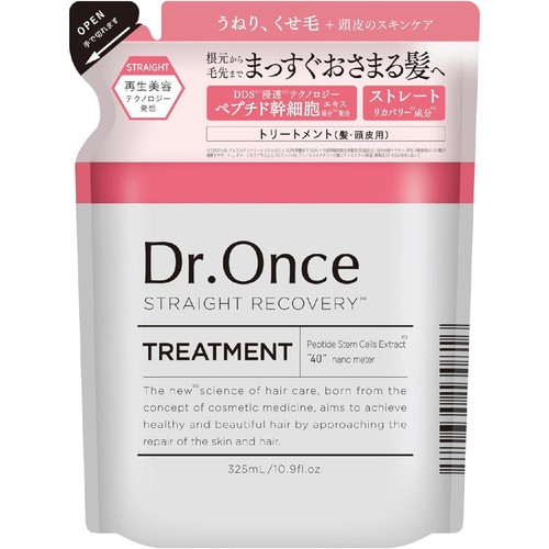 ドクターワンス ストレートリカバリー ヘアトリートメント つめかえ用 325mL