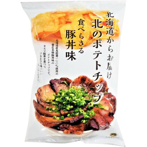 北海道錦豊琳 北のポテトチップ 食べらさる豚丼味 100g