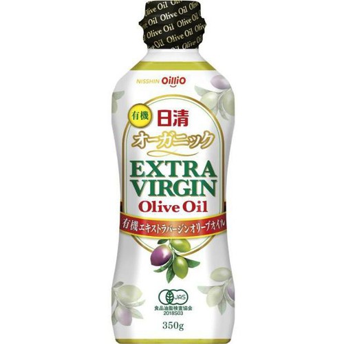 日清オイリオ 日清オーガニックエキストラバージンオリーブオイル 350g