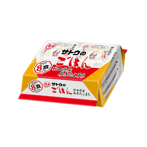 サトウ食品 サトウのごはん 秋田県産あきたこまち 8食パック
