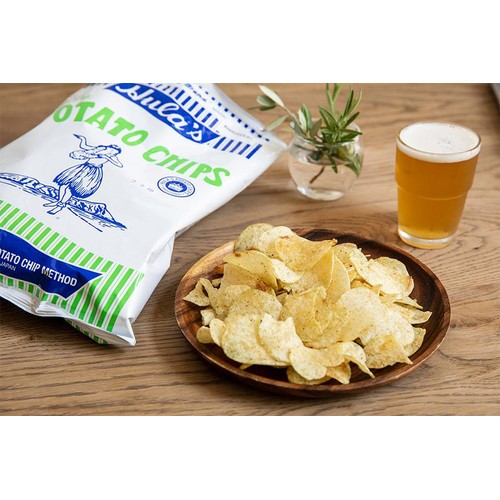 ソシオ工房 フラ印 アメリカンポテトチップスのりしお味 148g