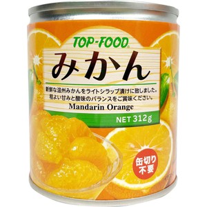 トップフード みかん 缶詰 312g Green Beans | グリーンビーンズ by AEON