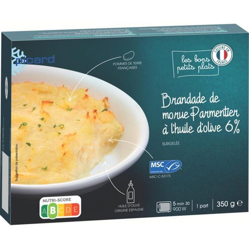 ピカール タラとジャガイモのグラタン【冷凍】 350g