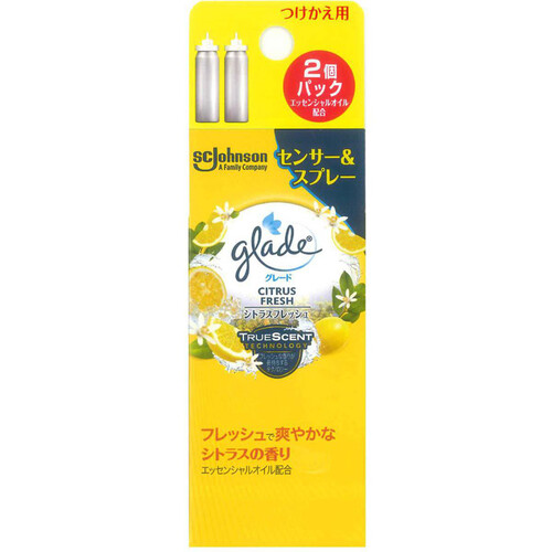 ジョンソン グレードセンサー&スプレー つけかえ用2個 シトラスフレッシュの香り 18mL x 2