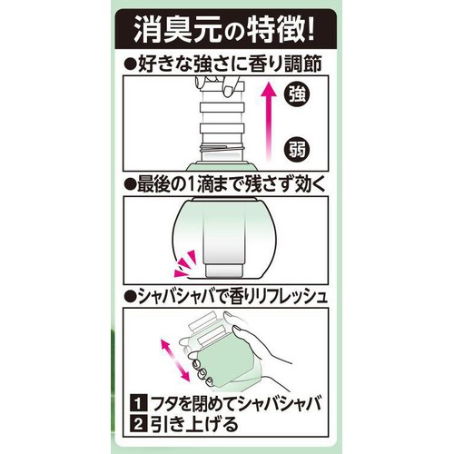 小林製薬 消臭元パルファム ピュアホワイトティー 400mL
