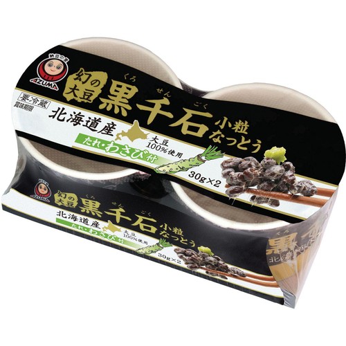 あづま食品 黒千石小粒なっとうカップ 30g x 2個