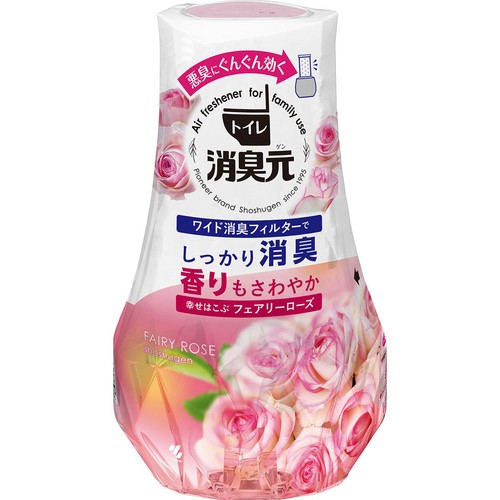 小林製薬 トイレの消臭元 幸せはこぶフェアリーローズ 400mL
