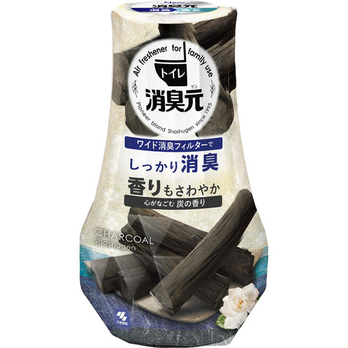 小林製薬 トイレの消臭元 心がなごむ炭の香り 400mL