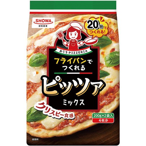 昭和産業 フライパンでつくれるピッツァミックス 400g