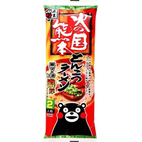 五木食品 火の国熊本とんこつラーメン 250g