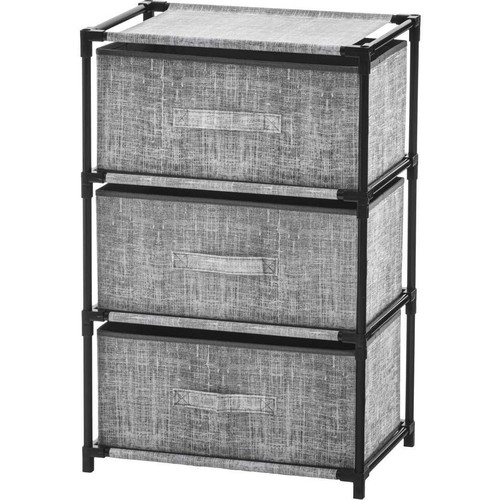 武田コーポレーション 2面引き出し収納BOX ブラック Green Beans