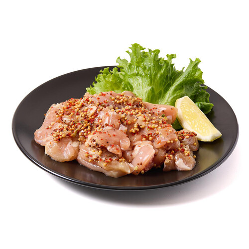 【冷蔵】 若どりもも肉 味付ステーキ用(レモン香味) 350g