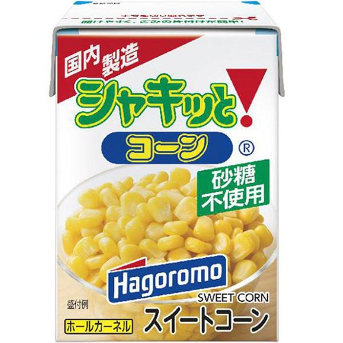 はごろもフーズ シャキッとコーン(パパッと紙パック) 190g
