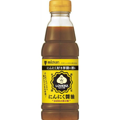 ミツカン LOVERZたれつゆ にんにく醤油 360ml Green Beans