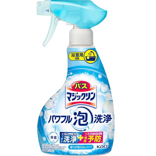 花王 バスマジックリン パワフル泡洗浄 香りが残らないタイプ 本体 350ml