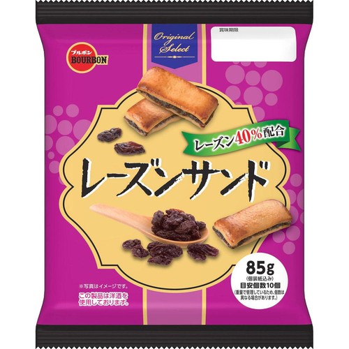 ブルボン レーズンサンド 85g