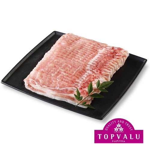 うまみ和豚 国産豚肉ロース超うす切り 190g-250g 【冷蔵】トップバリュ