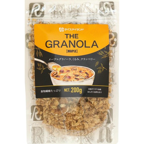 ライスアイランド THE GRANOLA MAPLE 200g