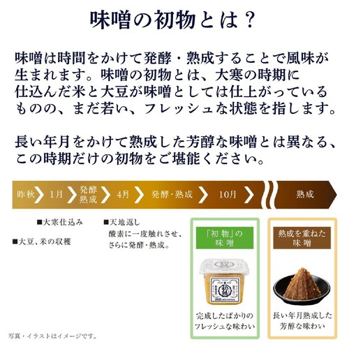 ひかり味噌 【冷蔵お届け】味噌ヌーボー初熟 400g