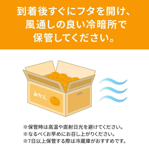 和歌山県産 ギュッと濃厚 吉田農園の有田三代みかん M－Sサイズ 箱 2.5kg