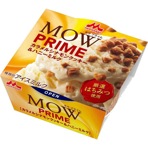 森永乳業 MOWPRIME カラメルシナモンクッキー&ハニーミルク 105ml