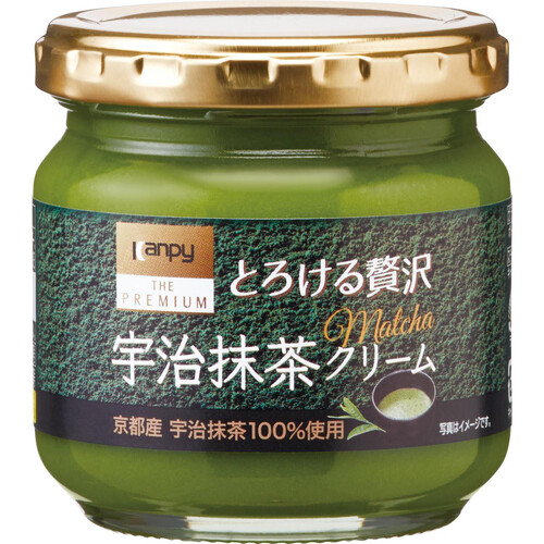 プレミアムカンピー とろける贅沢宇治抹茶クリーム 150g Green Beans グリーンビーンズ by AEON