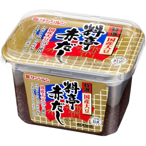 サンジルシ醸造 特選料亭赤だし 400g