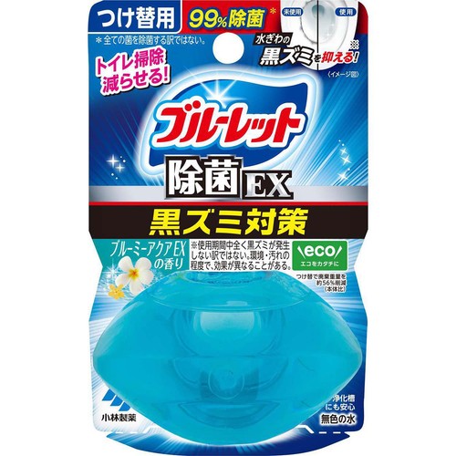 小林製薬 液体ブルーレットおくだけ 除菌EX つけ替用 ブルーミーアクアEXの香り 67mL