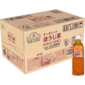 オーガニック ほうじ茶＜ケース＞ 525ml x 24本 トップバリュグリーン