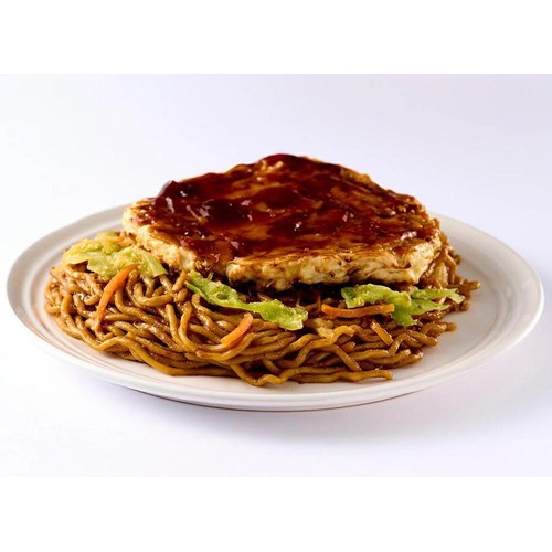 【冷凍】Delcy お好み焼き&焼きそば 1食入(350g)