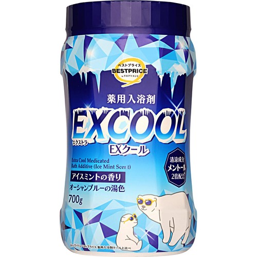 薬用入浴剤EXクール 700g トップバリュベストプライス