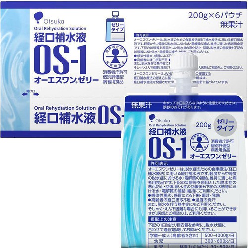 大塚製薬工場 オーエスワンゼリー 200g x 6個
