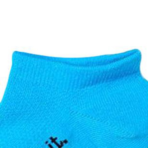 3足よりどり PEACE FIT(ピースフィット)COOL スニーカーインソックス メッシュロゴ ライトブルー 19-21cm トップバリュ