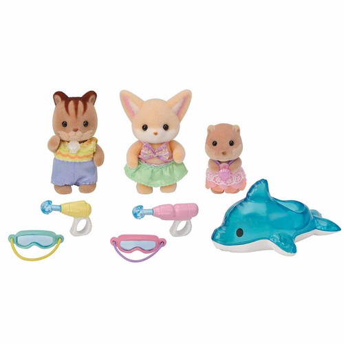 シルバニアファミリー なかよし赤ちゃんセット 水あそび 3歳から