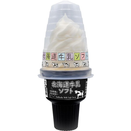 赤城乳業 北海道牛乳ソフト 180ml