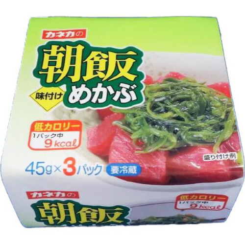 カネカ 朝飯めかぶ 45g x 3パック