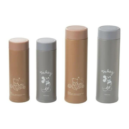 ディズニー シンプルマグボトル (ミッキー) 480ml ダークグレー ホーム