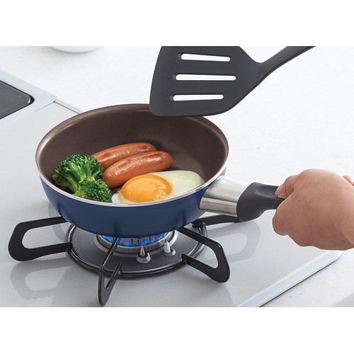 サーモス デュラブルシリーズフライパン 20cm ガス火専用 ネイビー KFI020NVY