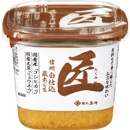 マルサンアイ 匠信州白仕込 500g