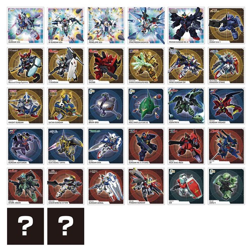 バンダイ SDガンダム ジージェネレーション エターナル スナック 01 21g