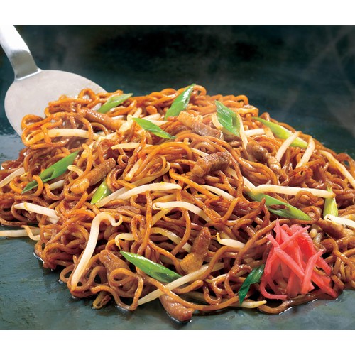 五木食品 もやしで作る!! 大分日田風焼そば 2人前(362g) Green Beans