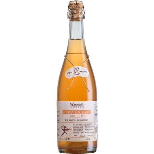 【イタリア産】 マラベル スプマンテ マルヴァシア オレンジ 酸化防止剤無添加 750ml