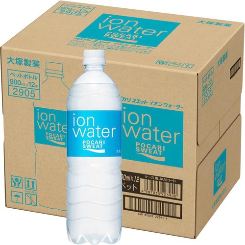 大塚製薬 イオンウォーター 1ケース 900ml x 12本