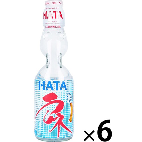 ハタ ビンラムネ 200ml x 6本