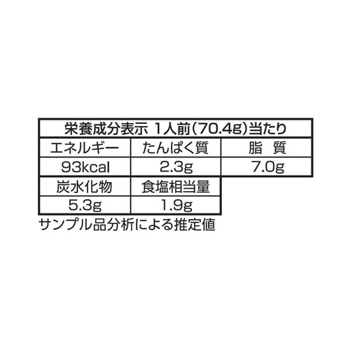 日清製粉ウェルナ あえるカルボナーラ 140.8g