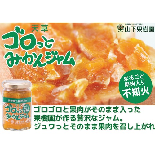 山下果樹園 ゴロっとみかんジャム 150g