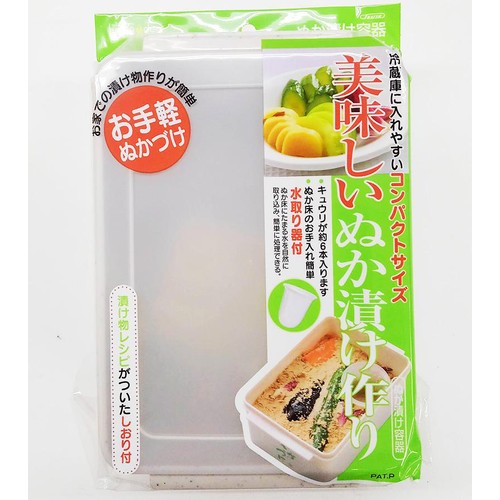 スケーター ぬか漬け用容器 水取り器付き 日本製 2.4L