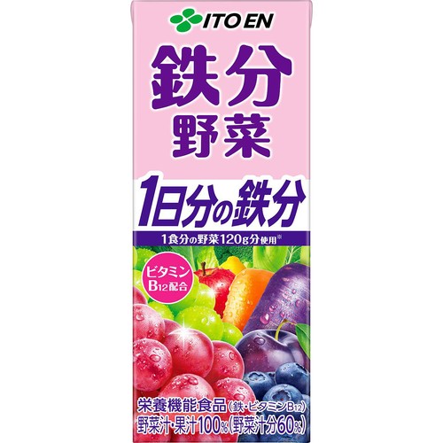 伊藤園 鉄分野菜 200ml