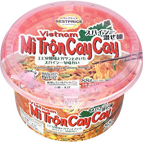 スパイシー混ぜ麺 88g トップバリュベストプライス