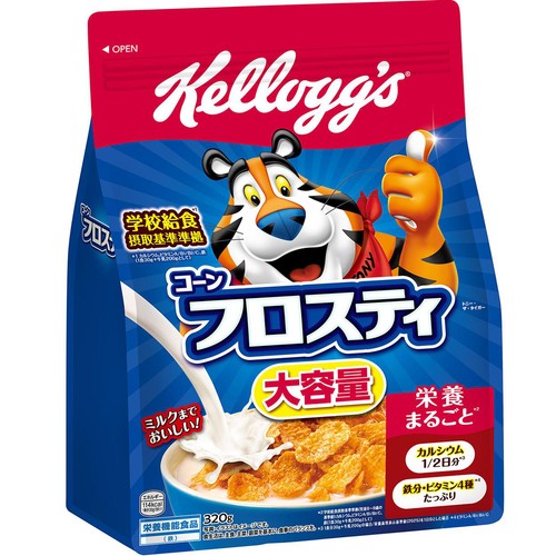 日本ケロッグ コーンフロスティ 大容量 320g Green Beans | グリーン